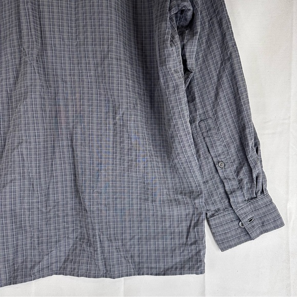 THE NORTH FACE Men’s Size L Shirt Button Down Plaid Long Sleeve - Picture 14 of 16